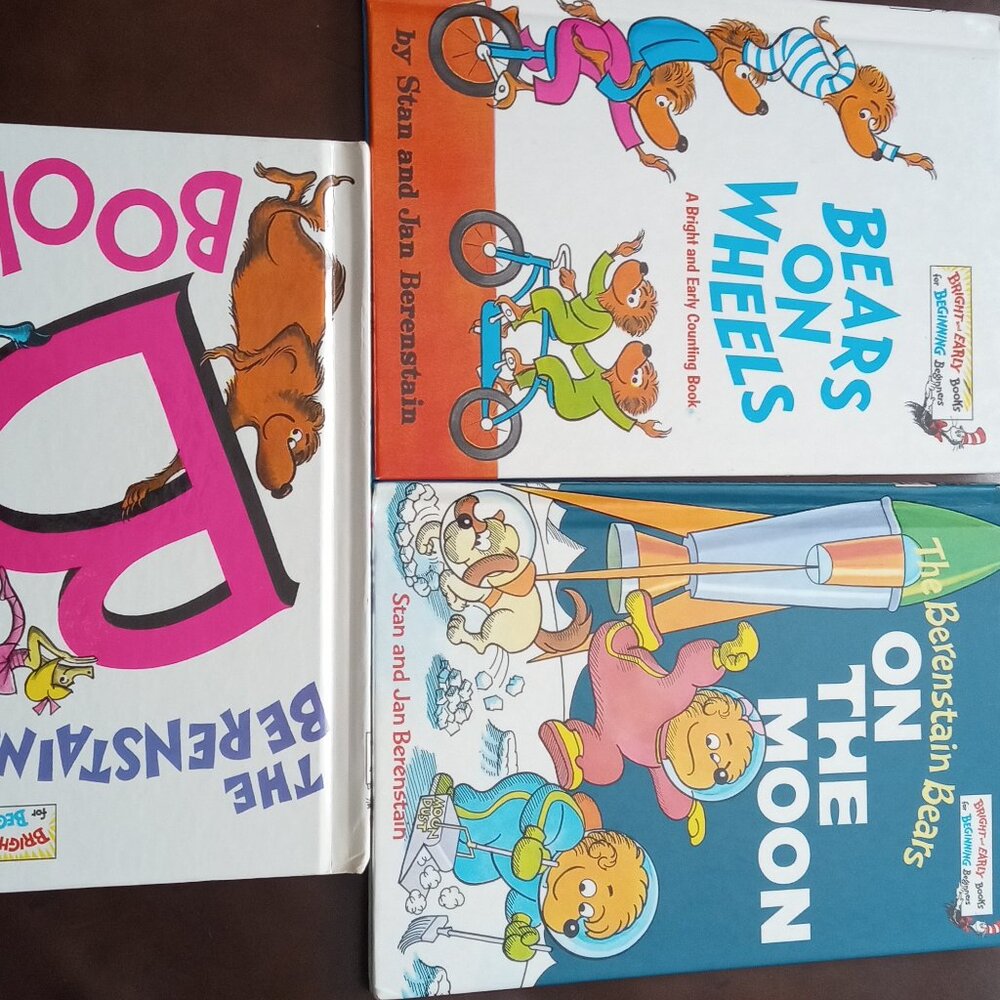 Lot of 3 Berenstain Bears Books
